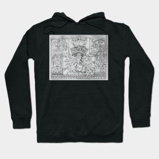 Knight Templars architecture. Cloister. Jerónimos Monastery Hoodie